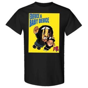 Edeuce And Babydeuce Flying Tee Shirt